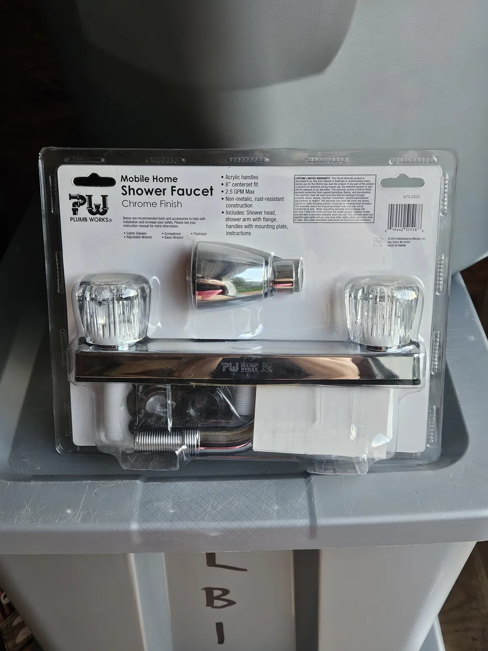 N/A chrome finish
